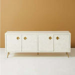 Bone Inlay Optical Console in White